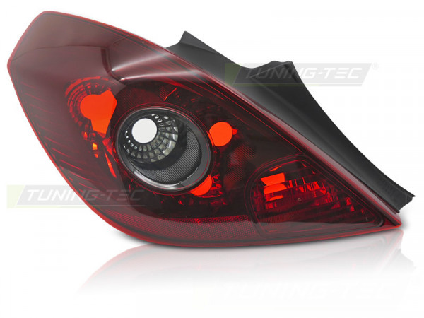 Tail Light Red Smoke Sport Left Side Tyc Fits Opel Corsa D 06-11 3d