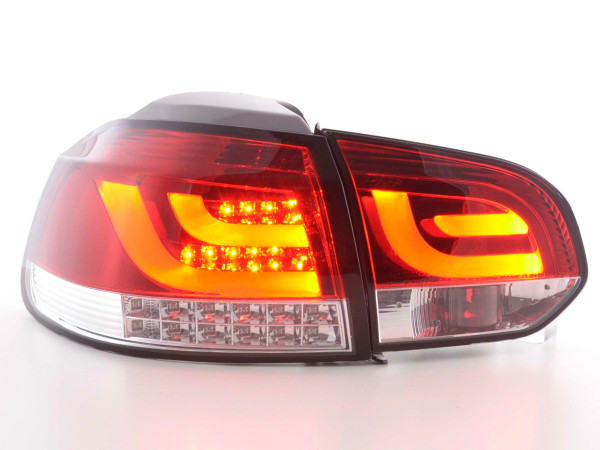 Led Taillights VW Golf 6 type 1K red/clear with Led indicator