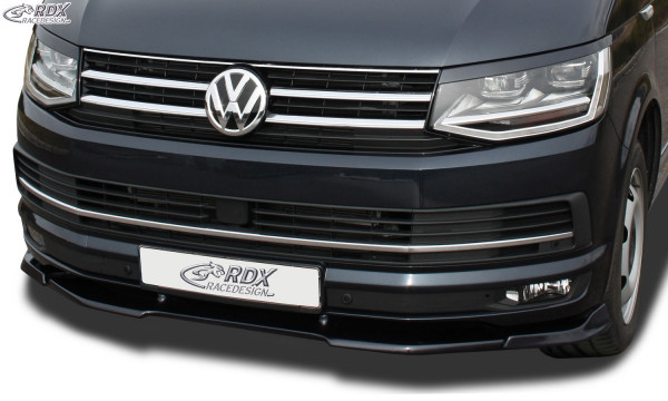 RDX Front Spoiler VARIO-X VW T6 2015+ (for painted and unpainted bumper)