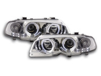 Headlight set fits BMW 3 Series E46 Coupe / Cabrio 98-02 chrome Headlight set fits BMW 3 Series E46 Coupe / Cabrio 98-02 chrome