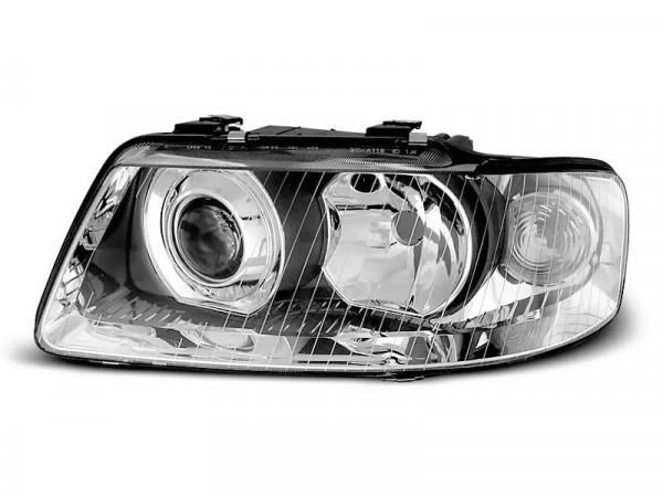 Headlights Chrome Fits Audi A3 09.00-05.03