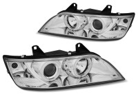 Headlights Angel Eyes CCFL Chrome fits BMW Z3 1996–2002 Headlights Angel Eyes CCFL Chrome fits BMW Z3 1996–2002