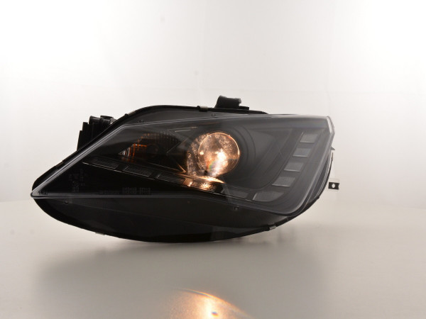 Daytime running lights headlight Daylight Seat Ibiza 6J Yr. from 2012 black