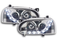 Daylight Headlight VW Golf 3 type 1HXO 1EXO Yr. 91-97 chrome RHD Daylight Headlight VW Golf 3 type 1HXO 1EXO Yr. 91-97 chrome RHD