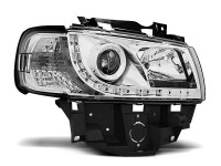 Headlights Daylight Chrome Fits Vw T4 08.96-03.03 Bus Headlights Daylight Chrome Fits Vw T4 08.96-03.03 Bus