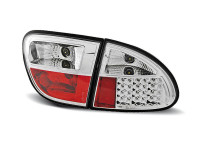 Led Tail Lights Chrome Fits Seat Leon 04.99-08.04 Led Tail Lights Chrome Fits Seat Leon 04.99-08.04