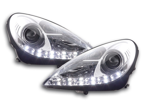Daylight headlight Mercedes SLK R171 Yr. 04-11 chrome
