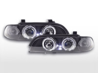 Headlight set fits BMW 5-series E39 1995–2000 black Headlight set fits BMW 5-series E39 1995–2000 black
