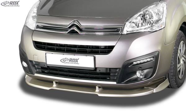 RDX Front Spoiler VARIO-X CITROEN Berlingo 2015-2018 (Type 7) / PEUGEOT Partner 2015-2018 (Type 7) Front Lip Splitter