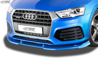 RDX Front Spoiler VARIO-X AUDI Q3 (8U, 2011-2018, with & without S-Line) Front Lip Splitter RDX Front Spoiler VARIO-X AUDI Q3 (8U, 2011-2018, with & without S-Line) Front Lip Splitter