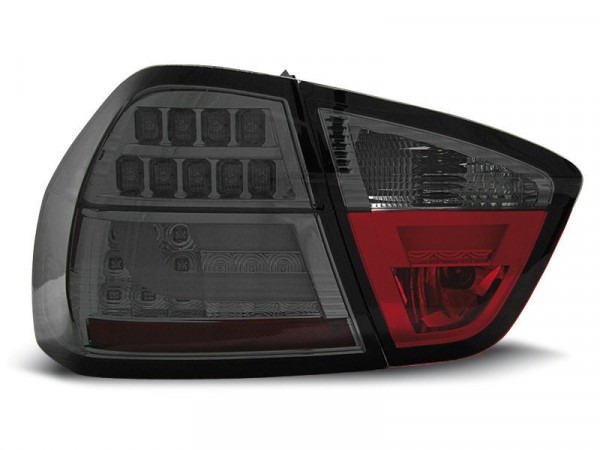 Led Bar Tail Lights Smoke Fits Bmw E90 03.05-08.08