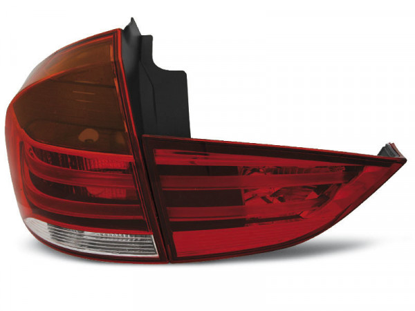 LED Tail Lights Red White fits BMW X1 E84 10.09-07.12