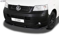 RDX Front Spoiler VARIO-X VW T5 -2009 (for unpainted bumper, like Transporter, …) RDX Front Spoiler VARIO-X VW T5 -2009 (for unpainted bumper, like Transporter, …)