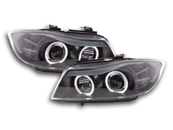 headlight BMW serie 3 type E90/E91 Yr. 05-08 black