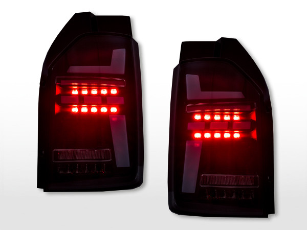 LED taillight set VW T6 year from 20 wing doors black