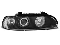 Headlights Angel Eyes Black fits BMW E39 Headlights Angel Eyes Black fits BMW E39