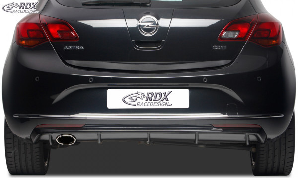 RDX rear bumper extension OPEL Astra J Diffusor