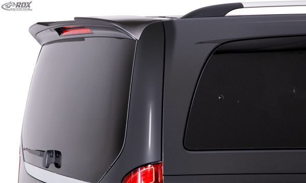RDX Roof Spoiler for MERCEDES V-Class W447 (for Tailgate / Single Trunk, also for AMG-Line) Rear Wing Trunk Spoiler