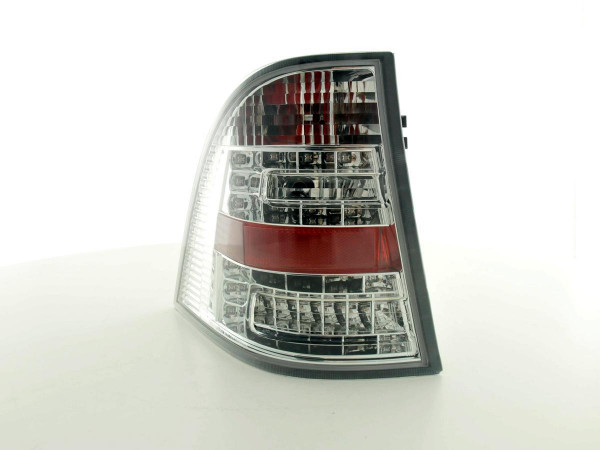 Led Taillights Mercedes M-Class type W163 Yr. 98-05 chrome