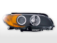 Headlight right fits BMW 3 Series E46 Coupe 03-06, black Headlight right fits BMW 3 Series E46 Coupe 03-06, black