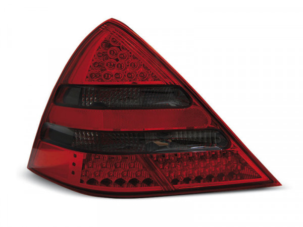 Led Tail Lights Red Smoke Fits Mercedes R170 Slk 04.96-04