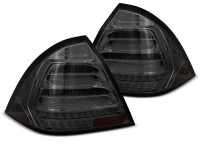 Led Bar Tail Lights Smoke Seq Fits Mercedes W203 Sedan 00-04 Led Bar Tail Lights Smoke Seq Fits Mercedes W203 Sedan 00-04