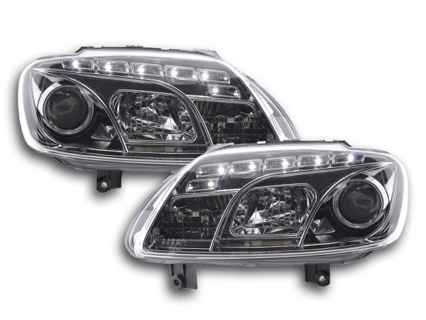 Daylight headlight VW Touran type 1T / VW Caddy type 2K chrome
