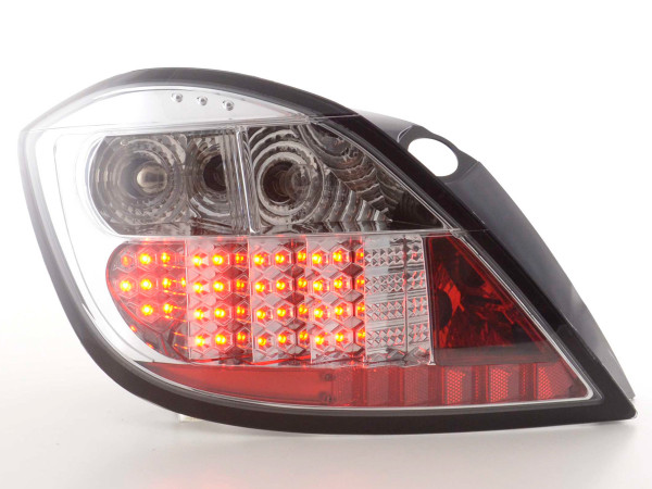 Led Taillights Opel Astra H 5-dr Yr. 04- chrome