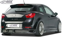 RDX rear bumper extension SEAT Ibiza 6J SC (2/3-doors, -03/2012) RDX rear bumper extension SEAT Ibiza 6J SC (2/3-doors, -03/2012)