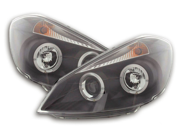 headlight Renault Clio type R Yr. 05- black
