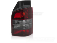 Tail Light Red Smoke Right Side Tyc Fits Vw T5 03-09 Tail Light Red Smoke Right Side Tyc Fits Vw T5 03-09