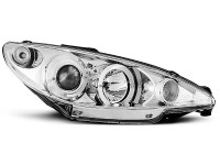Peugeot 206 10.98-02 206 Angel Eyes Chrome Peugeot 206 10.98-02 206 Angel Eyes Chrome