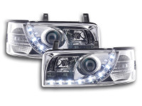 Daylight headlight VW Bus type T4 Yr. 90-03 chrome RHD Daylight headlight VW Bus type T4 Yr. 90-03 chrome RHD