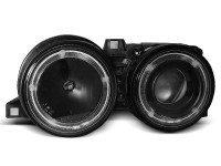 Headlights Angel Eyes Black fits BMW E30 Headlights Angel Eyes Black fits BMW E30