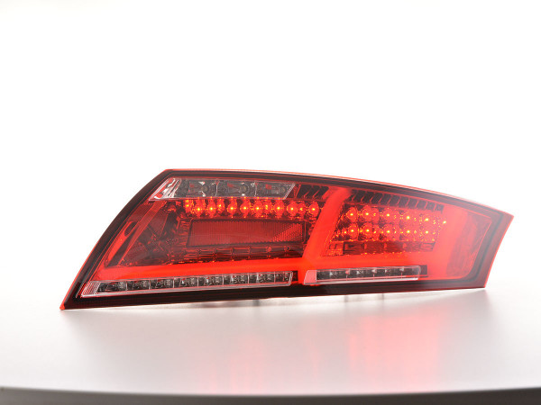 LED rear lights Audi TT 8J Yr. 06-14 red/clear