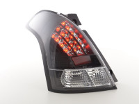 Led Taillights Suzuki Swift type MZ Yr. 05- clear/black Led Taillights Suzuki Swift type MZ Yr. 05- clear/black