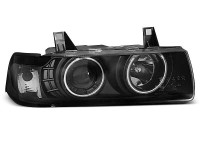 Headlights Angel Eyes CCFL Black fits BMW E36 Headlights Angel Eyes CCFL Black fits BMW E36