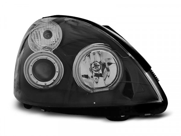 Renault Clio Ii 06.01-09.05 Angel Eyes Ccfl Black