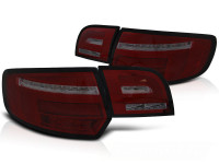 Led Bar Tail Lights Red Smoke Seq Fits Audi A3 8p 5d 08-12 Led Bar Tail Lights Red Smoke Seq Fits Audi A3 8p 5d 08-12