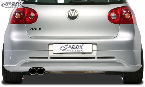RDX Rear bumper extension for VW Golf 5 "GTI/R-Five" with exhaust hole left