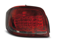 Led Tail Lights Red Smoke Fits Audi A3 08-12 Led Tail Lights Red Smoke Fits Audi A3 08-12