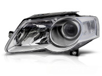 Headlights Chrome Left Side Fits Vw Passat B6 3c 03.05-10 Headlights Chrome Left Side Fits Vw Passat B6 3c 03.05-10