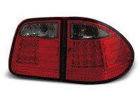 Led Tail Lights Red Smoke Fits Mercedes W210 95-03.02 Kombi Led Tail Lights Red Smoke Fits Mercedes W210 95-03.02 Kombi