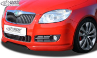 RDX Frontspoiler SKODA Fabia 2 / 5J -2010 RDX Frontspoiler SKODA Fabia 2 / 5J -2010