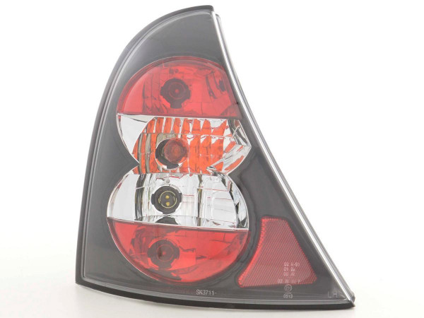 Taillights Renault Clio type B Yr. 01-04 black