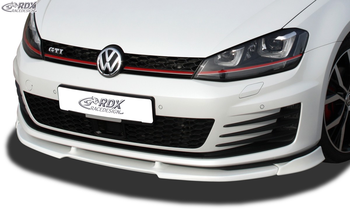 RDX Spoiler Anteriore Vari O X Per Opel Zafira C Tourer (2011+) OPC Line – Kit 3 Pezzi In PU – Made In Germany – Nero