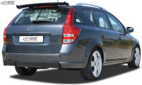 RDX rear bumper extension KIA Ceed Type ED SW StationWagon Diffusor RDX rear bumper extension KIA Ceed Type ED SW StationWagon Diffusor