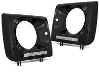 Headlightsled Drl Black Fits Mercedes W461,w463 01-12 Headlightsled Drl Black Fits Mercedes W461,w463 01-12