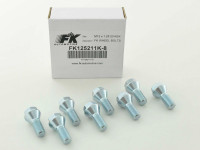 Wheel bolts Set (8 pieces), M12 x 1,25 22 short head Wheel bolts Set (8 pieces), M12 x 1,25 22 short head