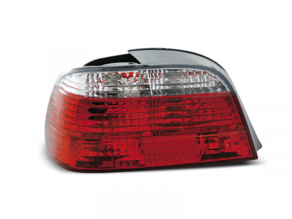 Tail lights red white fits BMW E38 06/94–07/01